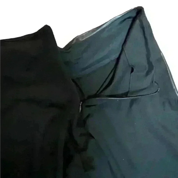 Rinascimento‎ Legging Trousers Faux Leather Waist Trim on Legs Black Size Medium - Picture 6 of 7